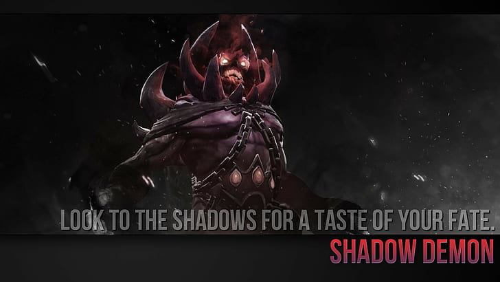 Dota 2, Shadow Demon, video games, HD wallpaper