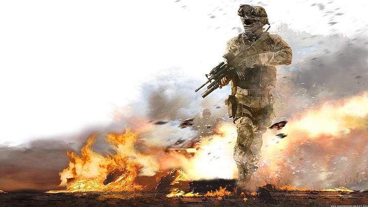 цифровые обои, Call of Duty Modern Warfare 2, Call of Duty, видеоигры, HD обои