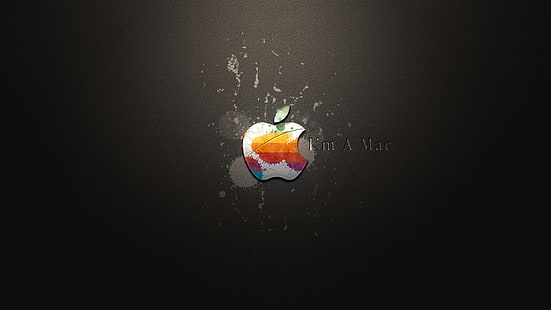 Apple Ich bin ein Mac HD, Apfel, ich bin ein Mac, Mac, HD-Hintergrundbild HD wallpaper