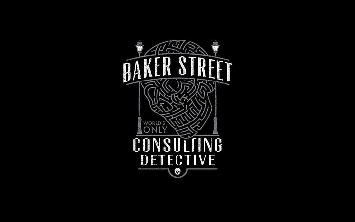 Baker Street Consulting Detective logo, Sherlock Holmes, Sherlock, HD wallpaper