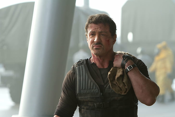 The Expendables, The Expendables 2, Barney Ross, Sylvester Stallone, HD wallpaper