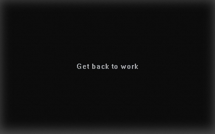minimalism, typography, simple background, HD wallpaper
