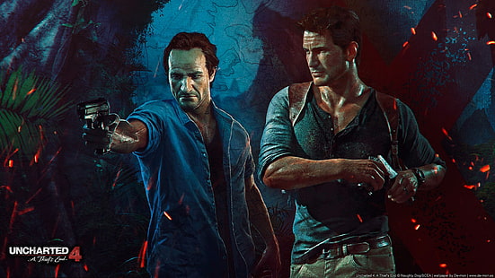 Uncharted 4: A Thiefs End, HD wallpaper HD wallpaper