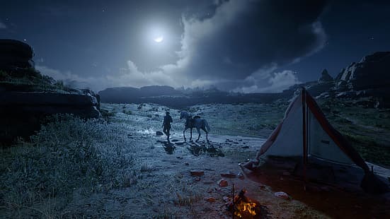 Red Dead Redemption, Red Dead Redemption 2, Tapety HD HD wallpaper