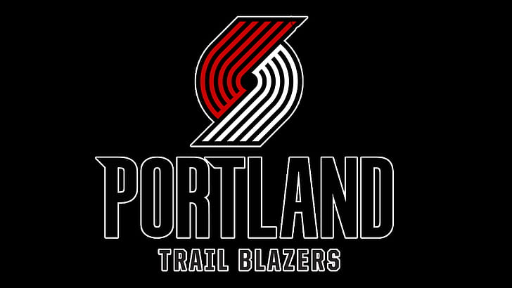 Basketbol, ​​Portland Trail Blazers, Logo, NBA, HD masaüstü duvar kağıdı