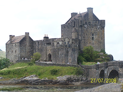 Eilean Donan Castle 2009, scotland, castle, 3d dan abstrak, Wallpaper HD HD wallpaper