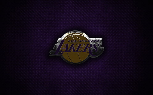كرة السلة ، لوس أنجلوس ليكرز ، لوجو ، الدوري الاميركي للمحترفين، خلفية HD HD wallpaper