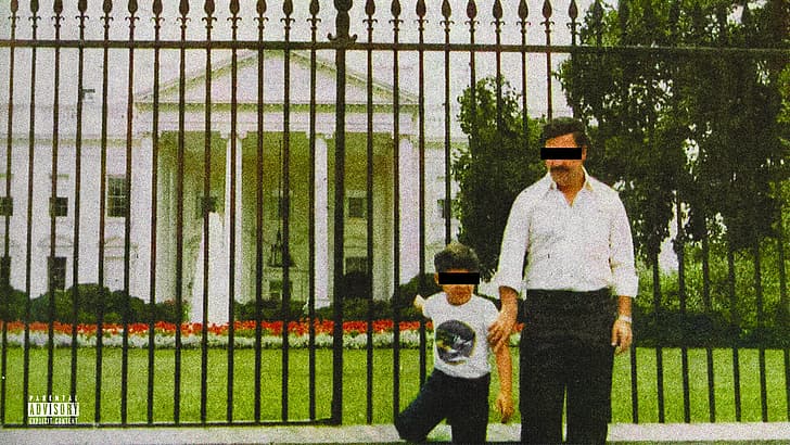 Pablo, Pablo Escobar, bianco, casa, Narcos, Colombia, Esercito degli Stati Uniti, Sfondo HD
