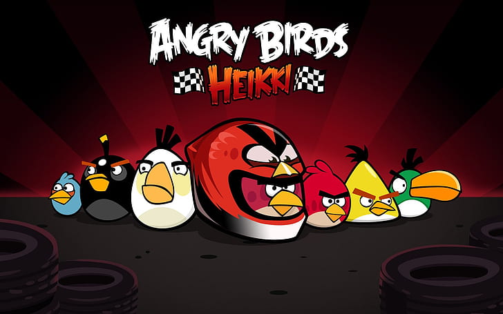 Angry Birds Heikki, игри, най-новите, птици, екшън, HD тапет