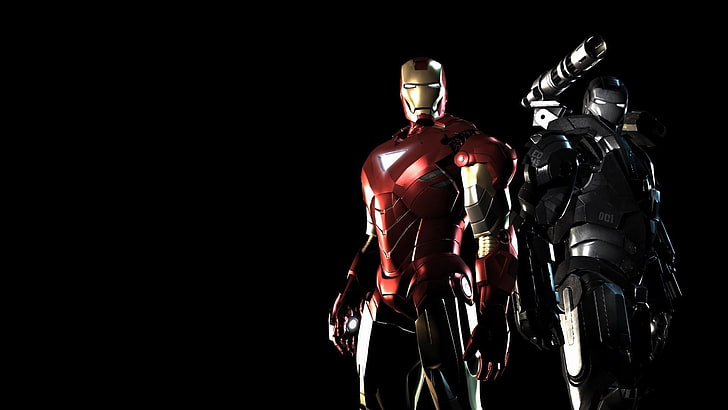 Homem de Ferro, Patriota de Ferro, Homem de Ferro 2, Universo Cinematográfico da Marvel, filmes, HD papel de parede