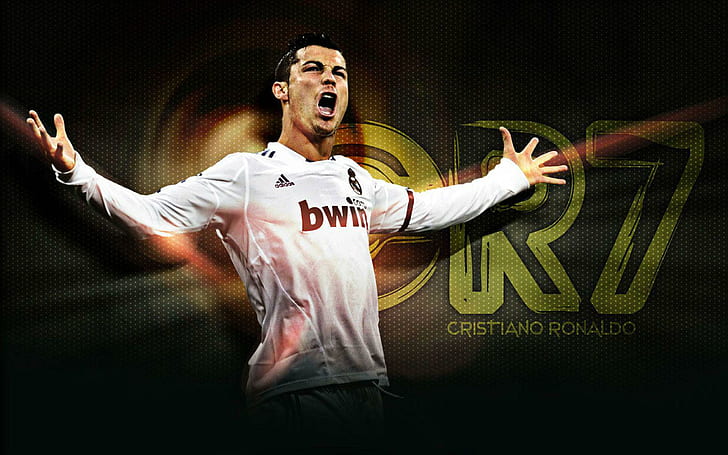 Célébration de l'objectif de Cristiano Ronaldo, Cristiano Ronaldo, Ronaldo, célébrité, célébrités, garçons, football, sport, célébration de l'objectif, Fond d'écran HD