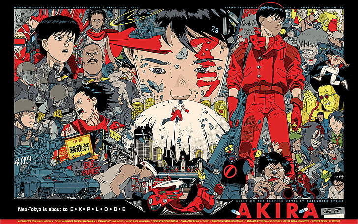 Shock Wave Illustration Manga Monochrome Akira Hd Wallpaper Wallpaperbetter