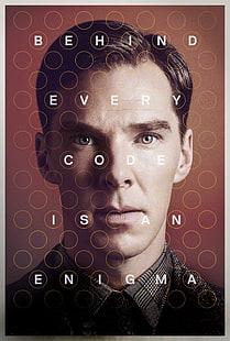 Imitation Game, Benedict Cumberbatch, Alan Turing, HD tapet HD wallpaper