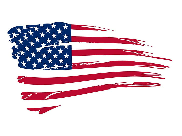 американско знаме, орел, САЩ, САЩ, HD тапет