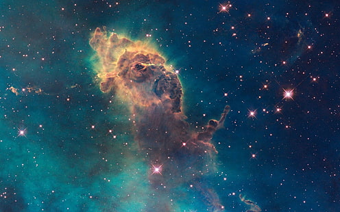 Sci Fi, мъглявина, мъглявина Carina, Hubble, NASA, HD тапет HD wallpaper