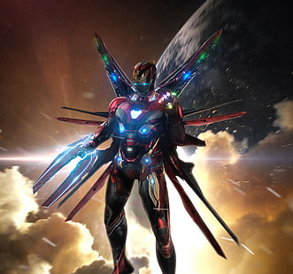 Iron Man, Infinity Gauntlet, HD, Sfondo HD HD wallpaper