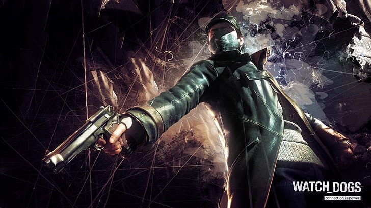 Video Game, Watch Dogs, Aiden Pearce, HD wallpaper