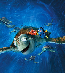 animation, Disney, Finding Nemo, fish, movies, Walt Disney, HD wallpaper HD wallpaper