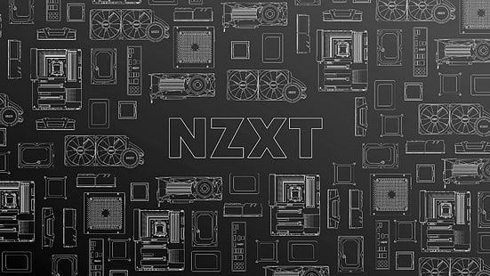 Teknologi, NZXT, Wallpaper HD HD wallpaper