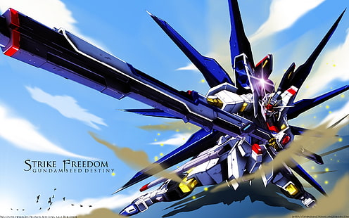Gundam Gundam Samen Schicksal Streik Freiheit Anime Gundam Samen HD Art, Gundam Samen Schicksal, Gundam, HD-Hintergrundbild HD wallpaper
