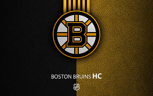 하키, 보스턴 브루 인스, 엠블럼, 로고, NHL, HD 배경 화면 HD wallpaper