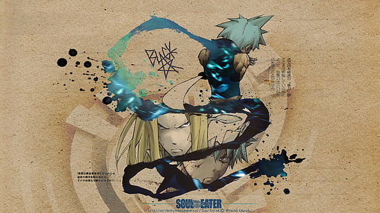 Soul Eater Charakter Wallapper, Soul Eater, BlackStar, HD-Hintergrundbild HD wallpaper