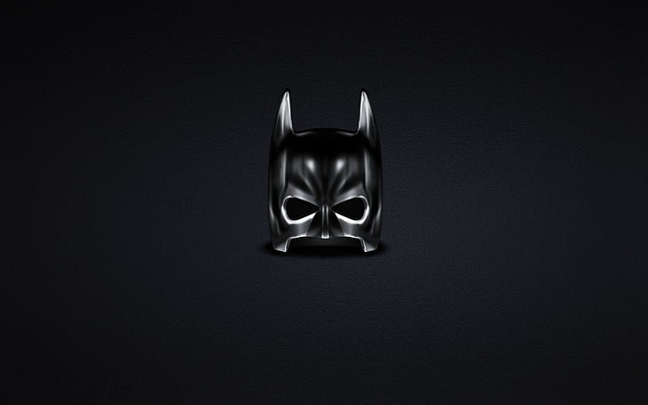 Batman Mask HD, black batman mask, cartoon/comic, batman, mask, HD wallpaper