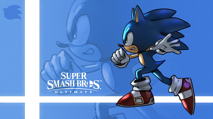 Video Game, Super Smash Bros. Ultimate, Sonic the Hedgehog, HD wallpaper