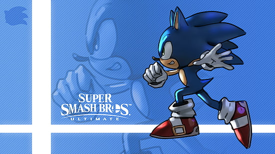 Videojuego, Super Smash Bros.Ultimate, Sonic the Hedgehog, Fondo de pantalla HD HD wallpaper