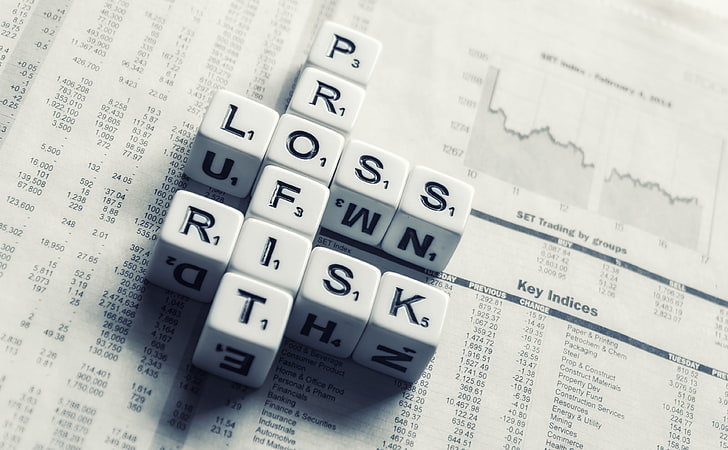 Profit, Loss, Risk, Computers, Others, Business, Game, Down, Market, newspaper, stock, financial, trade, risk, gain, profit, finance, dices, loss, report, revenue, statistic, investment, asset, HD wallpaper