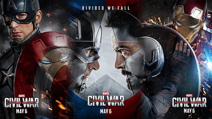 Wallpaper Perang HD Captain America 2016 Film .., Wallpaper HD