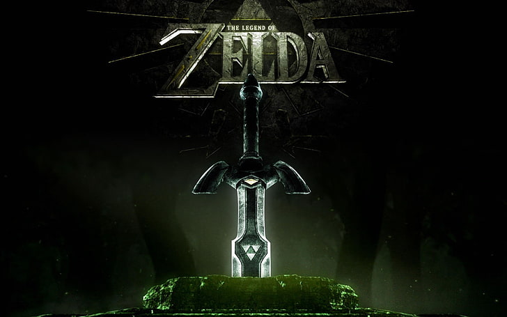 The Legend of Zelda, Master Sword, espada, videojuegos, Fondo de pantalla HD