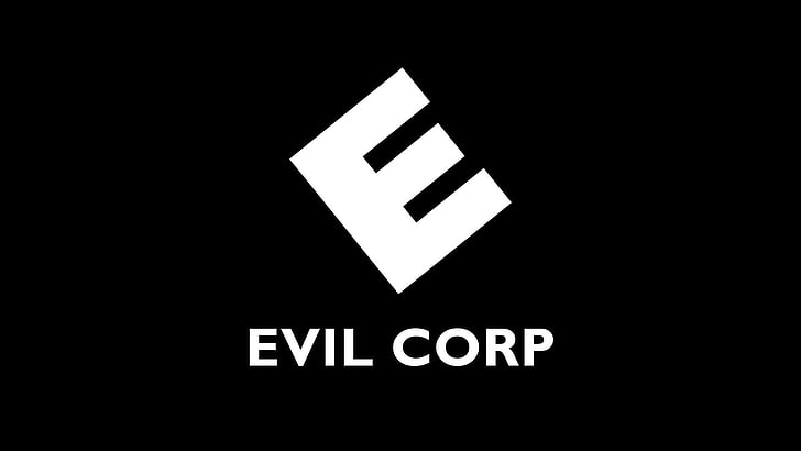 Логотип Evil Corp., Мистер Робот, E Corp, EVIL CORP, HD обои