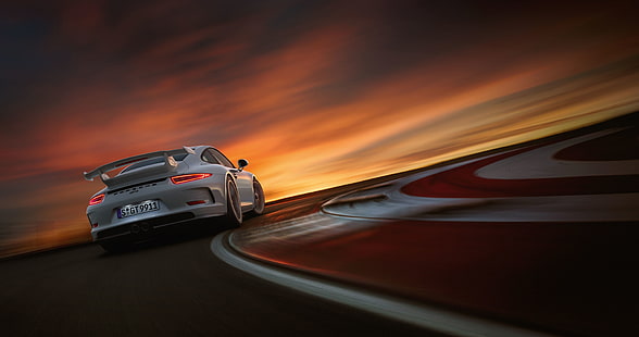 포르쉐 911 GT3 R, 포르쉐 911, 포르쉐, 자동차, HD, 2018 자동차, 4K, 5K, HD 배경 화면 HD wallpaper