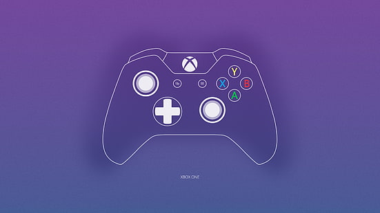Xbox One, Microsoft, controllers, joystick, HD wallpaper HD wallpaper
