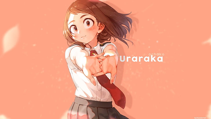 Ochako Uraraka fond d'écran numérique, Anime, My Hero Academia, Académie Boku no Hero, Ochaco Uraraka, Fond d'écran HD