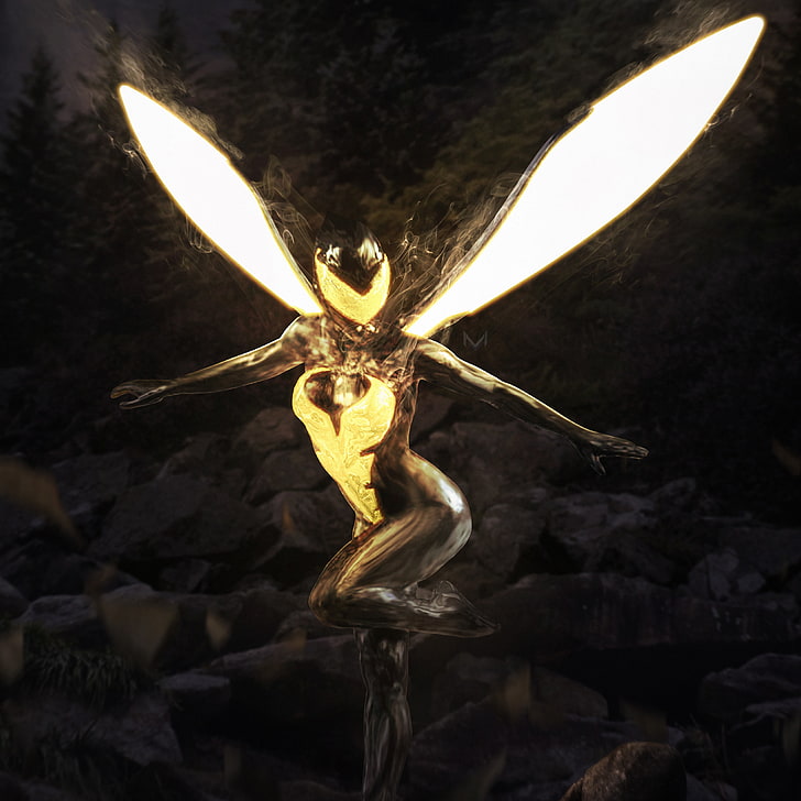 Ant-Man and the Wasp, Wasp, 4K, HD wallpaper