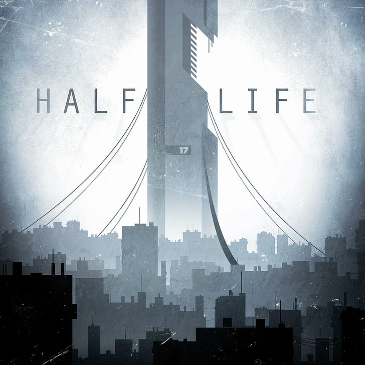 City 17, Half, life, Life 2, videospel, HD tapet