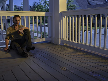 The Walking Dead ، ريك غرايمز ، أندرو لينكولن، خلفية HD HD wallpaper