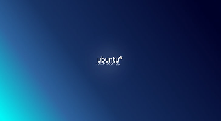 Ubuntu, Computers, Linux, ubuntu, blue, logo, abstract, HD wallpaper