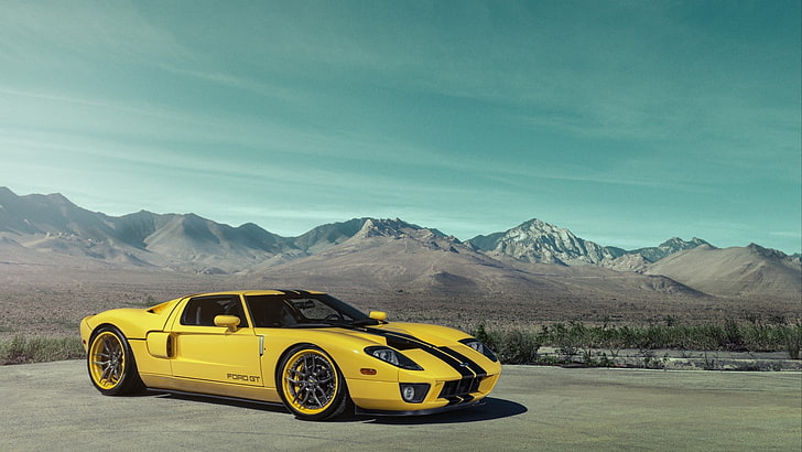 Ford, GT, Ford GT 2005, mobil, Wallpaper HD