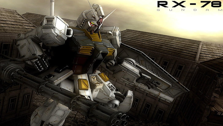 mech, Gundam, robot, RX-78 Gundam, HD tapet