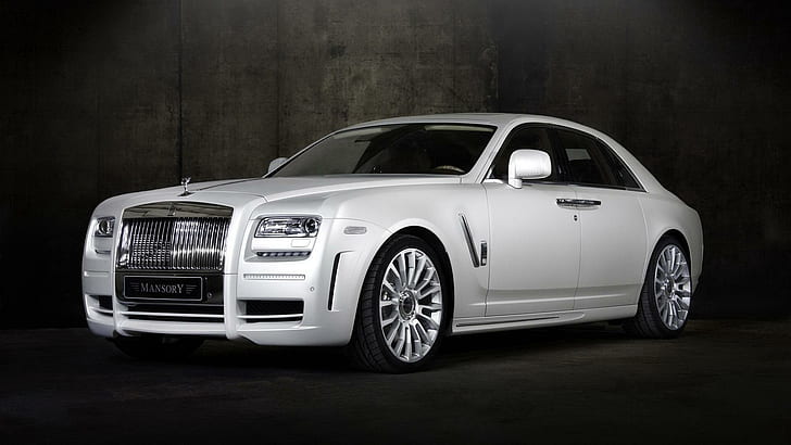 Rolls Royce 200ex Mansory, silver rolls royce, 200ex, rolls, royce, mansory, cars, HD wallpaper