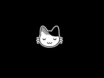 dessin animé, chats, kawaii, Fond d'écran HD HD wallpaper