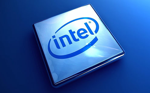 Intel central processing unit, intel, processor, cpu, blue, HD wallpaper HD wallpaper