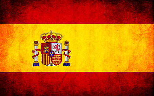플래그, 스페인, HD 배경 화면 HD wallpaper
