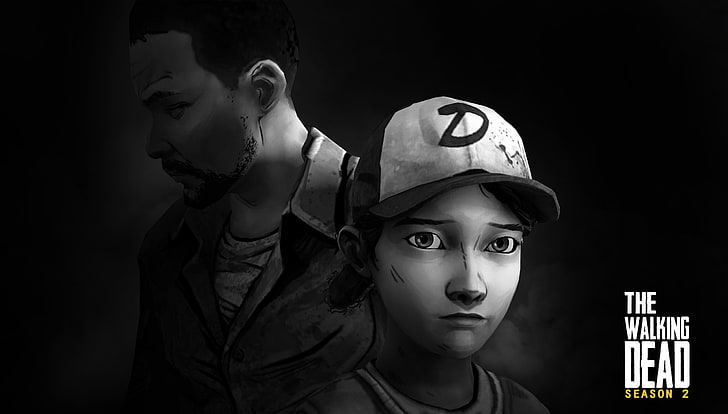 The Walking Dead säsong 2 affisch, The Game, The Walking Dead, Clementine, säsong 2, HD tapet