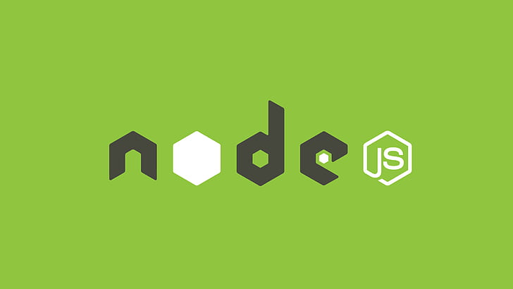 node.js, JavaScript, HD tapet