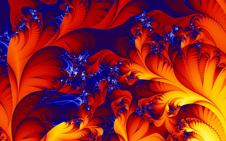 line, fractal, vortices, Mandelbrot, HD wallpaper