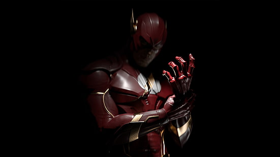 Flash, Injustice 2, DC Comics, HD обои HD wallpaper